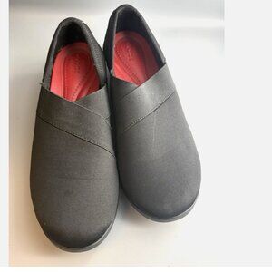 Crocs Busy Day Stretch Women’s Slip-On Wedge Comfort Casual Shoes Black 11